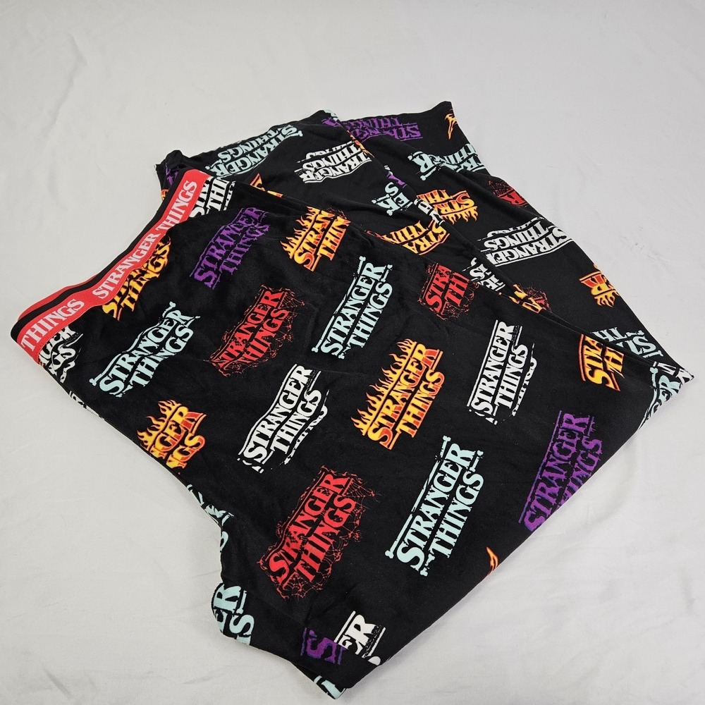 New Womens Stranger Things Pajamas Lounge Pants Netflix Series Size 3X Plus NWT